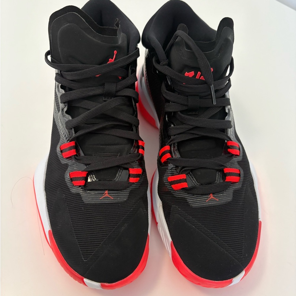 Jordan Zion 1-Black White Bright Crimson